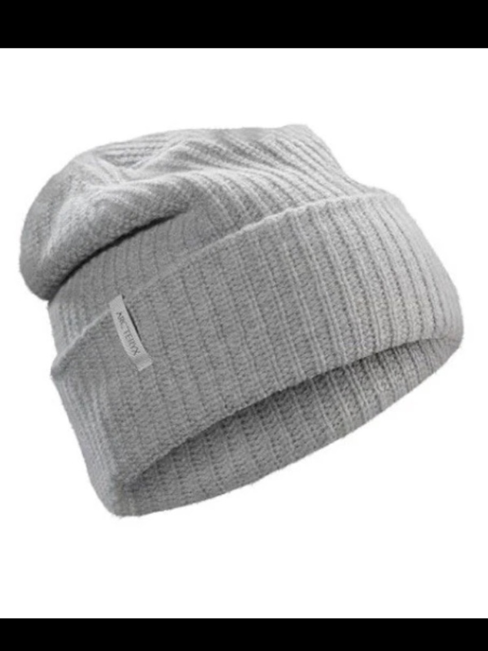 Arcteryx Chunky Knit Hat 100% Wool Beanie Heather Grey One Size New w/out  Tag